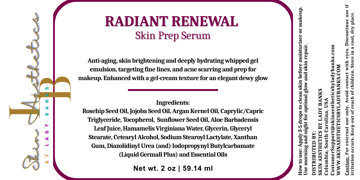 Radiant Renewal - Skin Prep Serum